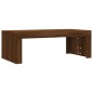 vidaXL Couchtisch Braun Eichen-Optik 102x50x36 cm Holzwerkstoff vidaXL Couchtisch Braun Eichen-Optik 102x50x36 cm Holzwerkstoff