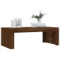 vidaXL Couchtisch Braun Eichen-Optik 102x50x36 cm Holzwerkstoff vidaXL Couchtisch Braun Eichen-Optik 102x50x36 cm Holzwerkstoff