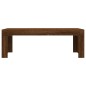 vidaXL Couchtisch Braun Eichen-Optik 102x50x36 cm Holzwerkstoff vidaXL Couchtisch Braun Eichen-Optik 102x50x36 cm Holzwerkstoff