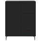 vidaXL Sideboard Schwarz 69,5x34x90 cm Holzwerkstoff vidaXL Sideboard Schwarz 69,5x34x90 cm Holzwerkstoff