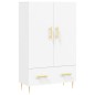 vidaXL Highboard Weiß 69,5x31x115 cm Holzwerkstoff vidaXL Highboard Weiß 69,5x31x115 cm Holzwerkstoff