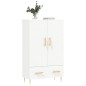 vidaXL Highboard Weiß 69,5x31x115 cm Holzwerkstoff vidaXL Highboard Weiß 69,5x31x115 cm Holzwerkstoff