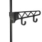 vidaXL Kleiderständer Stahl und Vliesstoff 55x28,5x175 cm Schwarz vidaXL Kleiderständer Stahl und Vliesstoff 55x28,5x175 cm Schwarz