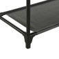 vidaXL Kleiderständer Stahl und Vliesstoff 55x28,5x175 cm Schwarz vidaXL Kleiderständer Stahl und Vliesstoff 55x28,5x175 cm Schwarz