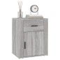 vidaXL Nachttisch Grau Sonoma 50x36x60 cm Holzwerkstoff vidaXL Nachttisch Grau Sonoma 50x36x60 cm Holzwerkstoff