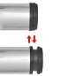 4x höhenverstellbares Tischbein Tischbeine Chrom 870 mm 4x höhenverstellbares Tischbein Tischbeine Chrom 870 mm