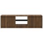 vidaXL TV-Schrank mit LED-Leuchten Braun Eichen-Optik 120x30x35,5 cm vidaXL TV-Schrank mit LED-Leuchten Braun Eichen-Optik 120x30x35,5 cm