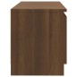 vidaXL TV-Schrank mit LED-Leuchten Braun Eichen-Optik 120x30x35,5 cm vidaXL TV-Schrank mit LED-Leuchten Braun Eichen-Optik 120x30x35,5 cm
