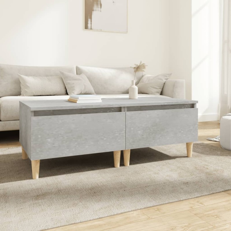vidaXL Beistelltische 2 Stk. Betongrau 50x46x35 cm Holzwerkstoff vidaXL Beistelltische 2 Stk. Betongrau 50x46x35 cm Holzwerkstoff