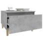 vidaXL Beistelltische 2 Stk. Betongrau 50x46x35 cm Holzwerkstoff vidaXL Beistelltische 2 Stk. Betongrau 50x46x35 cm Holzwerkstoff