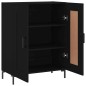 vidaXL Sideboard Schwarz 69,5x34x90 cm Holzwerkstoff vidaXL Sideboard Schwarz 69,5x34x90 cm Holzwerkstoff