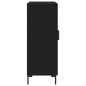 vidaXL Sideboard Schwarz 69,5x34x90 cm Holzwerkstoff vidaXL Sideboard Schwarz 69,5x34x90 cm Holzwerkstoff