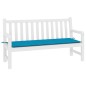 vidaXL Gartenbank-Auflage Blau 200x50x3 cm Oxford-Gewebe vidaXL Gartenbank-Auflage Blau 200x50x3 cm Oxford-Gewebe