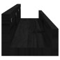 vidaXL Wandregale 2 Stk. Schwarz 80x12x9 cm Massivholz Kiefer vidaXL Wandregale 2 Stk. Schwarz 80x12x9 cm Massivholz Kiefer