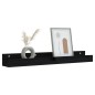 vidaXL Wandregale 2 Stk. Schwarz 80x12x9 cm Massivholz Kiefer vidaXL Wandregale 2 Stk. Schwarz 80x12x9 cm Massivholz Kiefer
