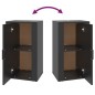 vidaXL Sideboard Schwarz 40x33x70 cm Holzwerkstoff vidaXL Sideboard Schwarz 40x33x70 cm Holzwerkstoff
