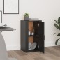 vidaXL Sideboard Schwarz 40x33x70 cm Holzwerkstoff vidaXL Sideboard Schwarz 40x33x70 cm Holzwerkstoff