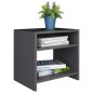 vidaXL Nachttische 2 Stk. Grau 40x30x40 cm Holzwerkstoff vidaXL Nachttische 2 Stk. Grau 40x30x40 cm Holzwerkstoff