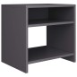 vidaXL Nachttische 2 Stk. Grau 40x30x40 cm Holzwerkstoff vidaXL Nachttische 2 Stk. Grau 40x30x40 cm Holzwerkstoff