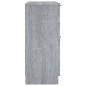 vidaXL Sideboard Grau Sonoma 30x30x70 cm Holzwerkstoff vidaXL Sideboard Grau Sonoma 30x30x70 cm Holzwerkstoff