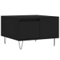 vidaXL Couchtisch Schwarz 55x55x36,5 cm Holzwerkstoff vidaXL Couchtisch Schwarz 55x55x36,5 cm Holzwerkstoff
