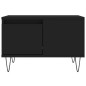 vidaXL Couchtisch Schwarz 55x55x36,5 cm Holzwerkstoff vidaXL Couchtisch Schwarz 55x55x36,5 cm Holzwerkstoff