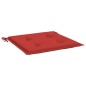 Gartenstuhl-Kissen 4 Stk. Rot 40x40x3 cm Oxford-Gewebe Gartenstuhl-Kissen 4 Stk. Rot 40x40x3 cm Oxford-Gewebe
