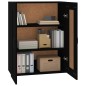 vidaXL Hängeschrank Schwarz 69,5x32,5x90 cm vidaXL Hängeschrank Schwarz 69,5x32,5x90 cm