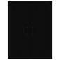 vidaXL Hängeschrank Schwarz 69,5x32,5x90 cm vidaXL Hängeschrank Schwarz 69,5x32,5x90 cm