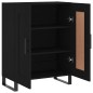 vidaXL Sideboard Schwarz 69,5x34x90 cm Holzwerkstoff vidaXL Sideboard Schwarz 69,5x34x90 cm Holzwerkstoff