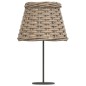 vidaXL Lampenschirm Braun Ø15x12 cm Korbweide vidaXL Lampenschirm Braun Ø15x12 cm Korbweide