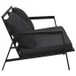 5-tlg. Garten-Lounge-Set mit Auflagen Aluminium Dunkelgrau 5-tlg. Garten-Lounge-Set mit Auflagen Aluminium Dunkelgrau