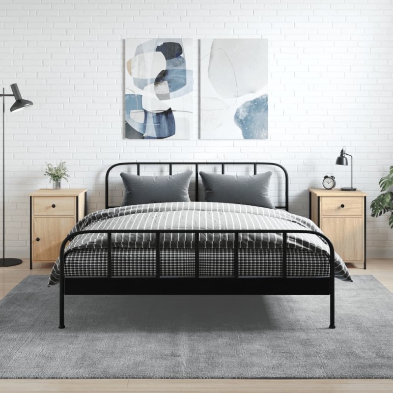 vidaXL Nachttische 2 Stk. Sonoma-Eiche 40x42x60 cm Holzwerkstoff vidaXL Nachttische 2 Stk. Sonoma-Eiche 40x42x60 cm Holzwerkstoff