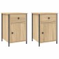 vidaXL Nachttische 2 Stk. Sonoma-Eiche 40x42x60 cm Holzwerkstoff vidaXL Nachttische 2 Stk. Sonoma-Eiche 40x42x60 cm Holzwerkstoff