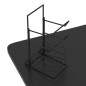 vidaXL Gaming-Schreibtisch mit LED und Z-Gestell Schwarz 90x60x75 cm vidaXL Gaming-Schreibtisch mit LED und Z-Gestell Schwarz 90x60x75 cm