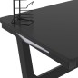 vidaXL Gaming-Schreibtisch mit LED und Z-Gestell Schwarz 90x60x75 cm vidaXL Gaming-Schreibtisch mit LED und Z-Gestell Schwarz 90x60x75 cm