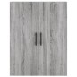 Highboard Grau Sonoma 69,5x34x180 cm Holzwerkstoff Highboard Grau Sonoma 69,5x34x180 cm Holzwerkstoff