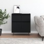 vidaXL Sideboard Schwarz 60x35x70 cm Holzwerkstoff vidaXL Sideboard Schwarz 60x35x70 cm Holzwerkstoff