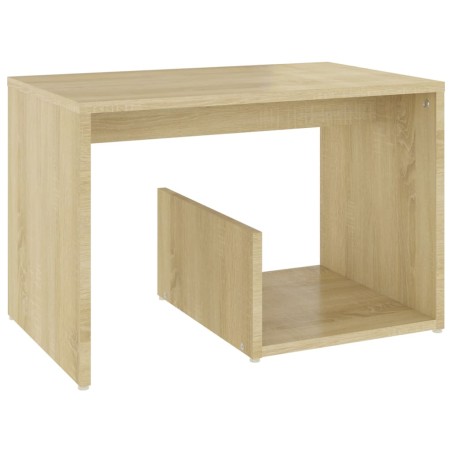 vidaXL Beistelltisch Sonoma-Eiche 59x36x38 cm Holzwerkstoff