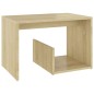 vidaXL Beistelltisch Sonoma-Eiche 59x36x38 cm Holzwerkstoff vidaXL Beistelltisch Sonoma-Eiche 59x36x38 cm Holzwerkstoff
