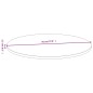 vidaXL Tischplatte Ø70x1,5 cm Bambus vidaXL Tischplatte Ø70x1,5 cm Bambus