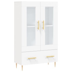vidaXL Highboard Weiß 69,5x31x115 cm Holzwerkstoff