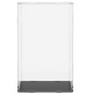 vidaXL Vitrine Transparent 14x14x22 cm Acryl vidaXL Vitrine Transparent 14x14x22 cm Acryl