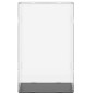 vidaXL Vitrine Transparent 14x14x22 cm Acryl vidaXL Vitrine Transparent 14x14x22 cm Acryl