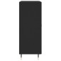 vidaXL Sideboard Schwarz 69,5x34x90 cm Holzwerkstoff vidaXL Sideboard Schwarz 69,5x34x90 cm Holzwerkstoff