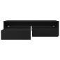 vidaXL Satztisch-Set Schwarz 100x100x26,5 cm Holzwerkstoff vidaXL Satztisch-Set Schwarz 100x100x26,5 cm Holzwerkstoff