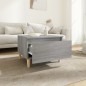 vidaXL Beistelltische 2 Stk. Grau Sonoma 50x46x35 cm Holzwerkstoff vidaXL Beistelltische 2 Stk. Grau Sonoma 50x46x35 cm Holzwerkstoff
