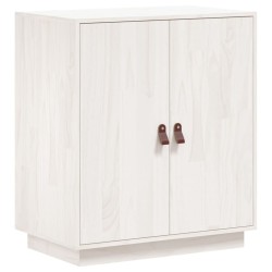 vidaXL Sideboard Weiß 65,5x40x75 cm Massivholz Kiefer
