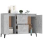 vidaXL Sideboard Betongrau 104x35x70 cm Holzwerkstoff vidaXL Sideboard Betongrau 104x35x70 cm Holzwerkstoff