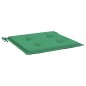 Gartenstuhl-Kissen 4 Stk. Grün 40x40x3 cm Oxford-Gewebe Gartenstuhl-Kissen 4 Stk. Grün 40x40x3 cm Oxford-Gewebe